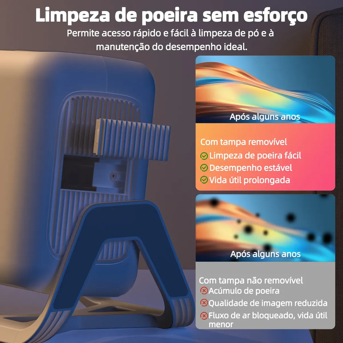 Projetor Bettdow AC1066 Full HD 1080P com Certificação Netflix — foto 3