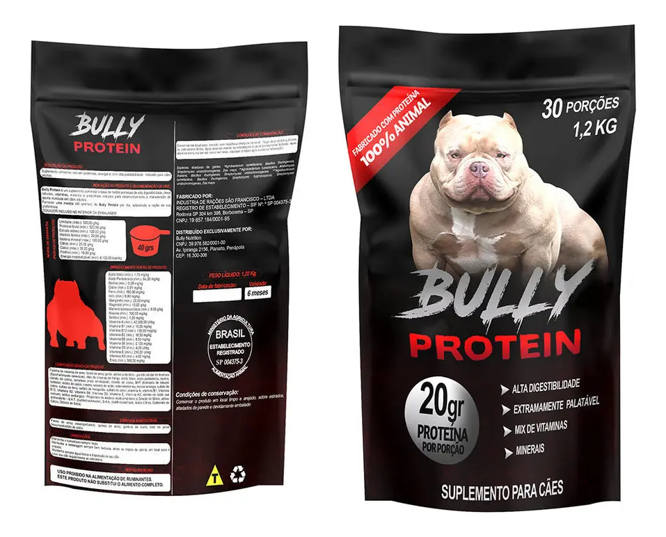 Ração Bully Lac 15kg e Suplemento Bully Protein 1,2kg - Nutrição para Cadelas em Lactação — foto 3