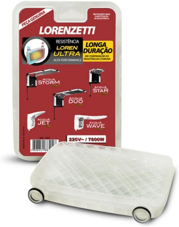 Resistência Lorenzetti Acqua Ultra 220V 7800W 3065B
