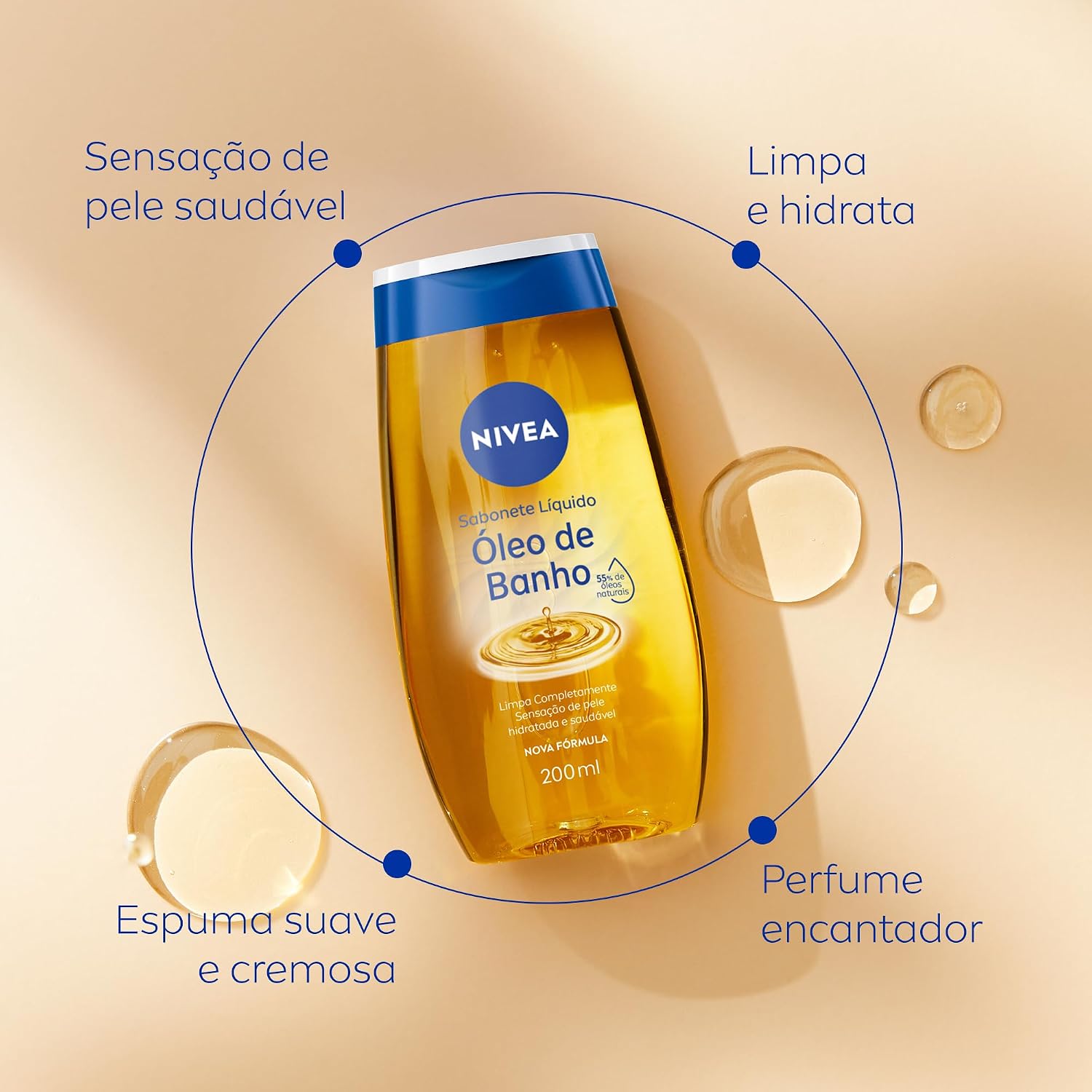 Sabonete Hidratante com 55% de Óleos Naturais - Beleza e Cuidados — foto 5