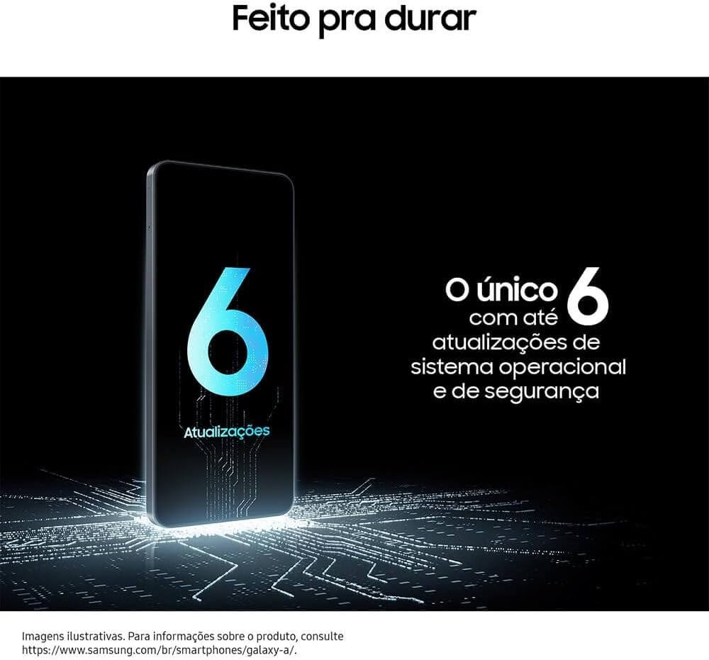 Smartphone Samsung Galaxy A07 256GB 8GB RAM Câmera Dupla 50MP — foto 4