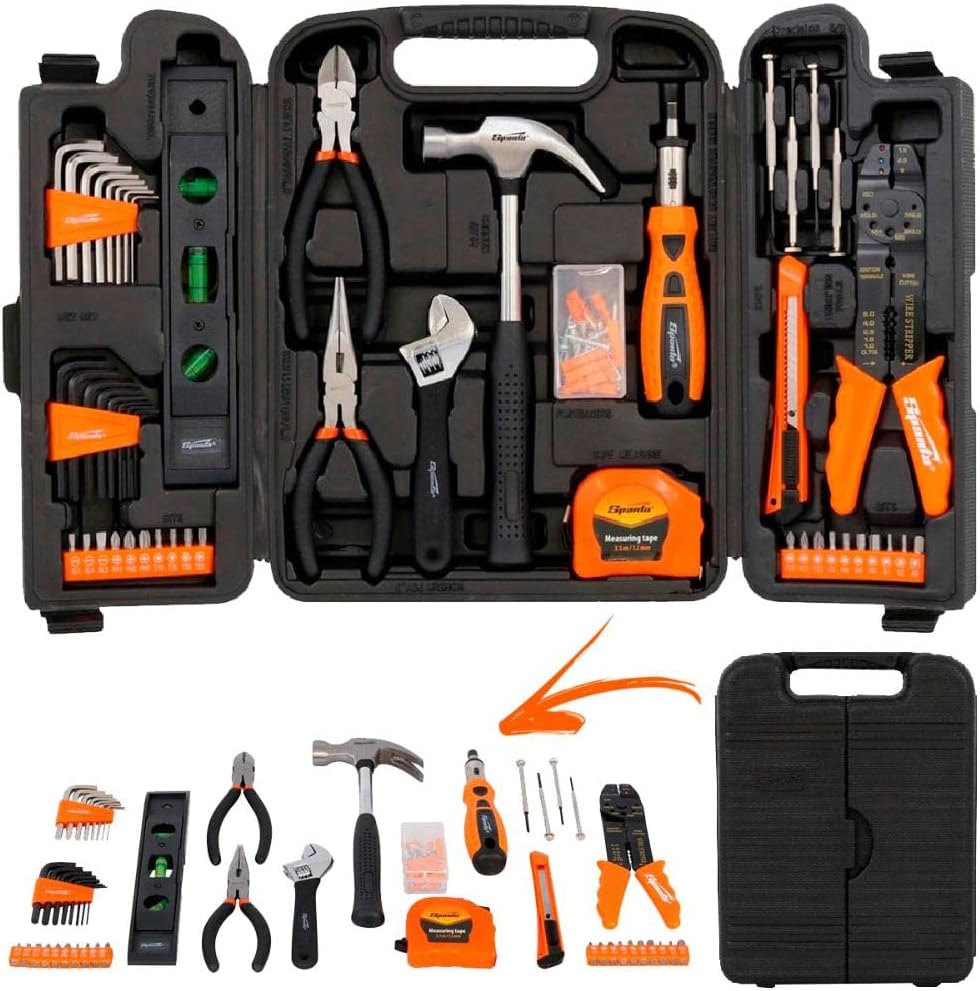 Sparta Kit de Ferramentas com 129 Peças - Maleta Organizadora