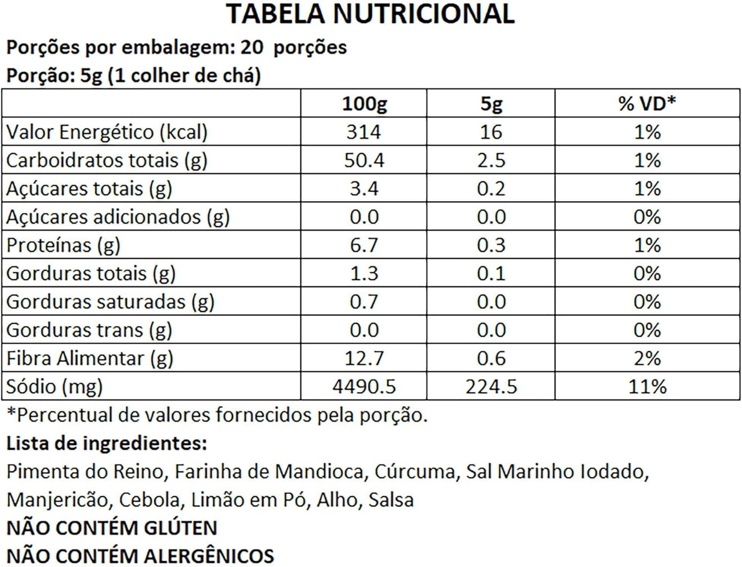 Tempero Lemon Pepper Br Spices 100g — foto 2