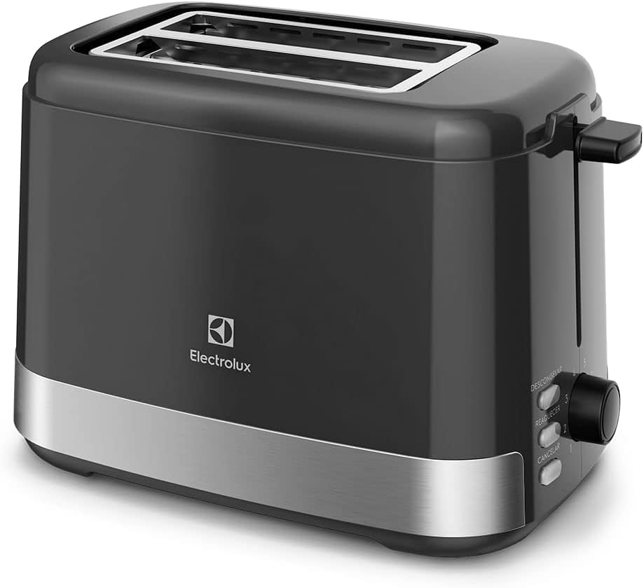 Torradeira Elétrica Electrolux Efficient ETS10 com 8 Níveis de Tostagem
