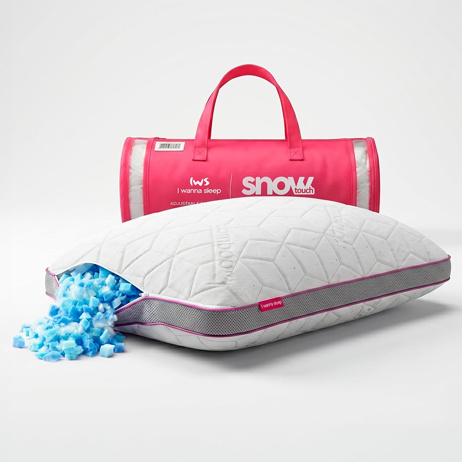 Travesseiro IWS Snow Altura Ajustável