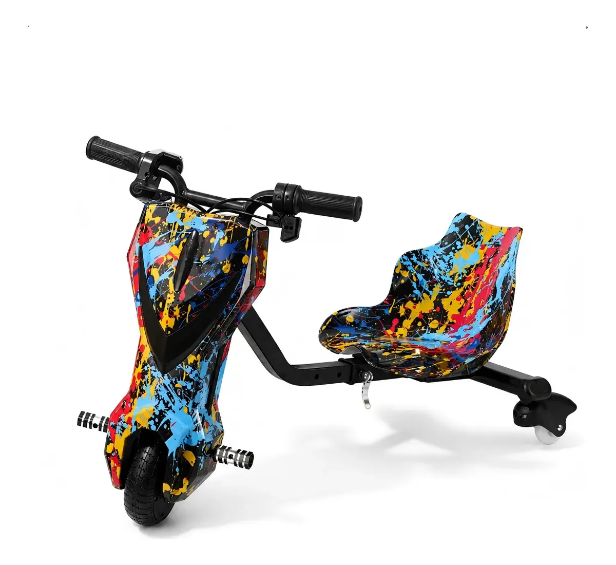 Triciclo Drift Elétrico 350W com Bluetooth - 3 Velocidades