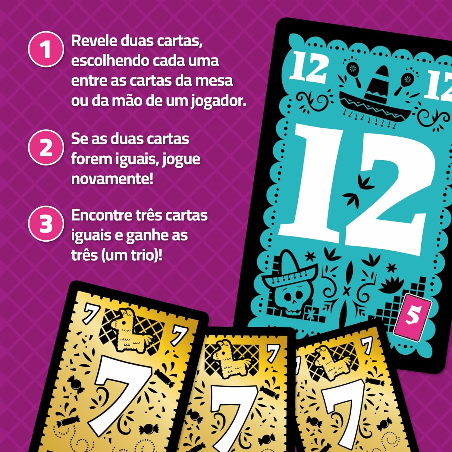 Trio PaperGames - Jogo de Festa para 3 a 6 Jogadores — foto 3