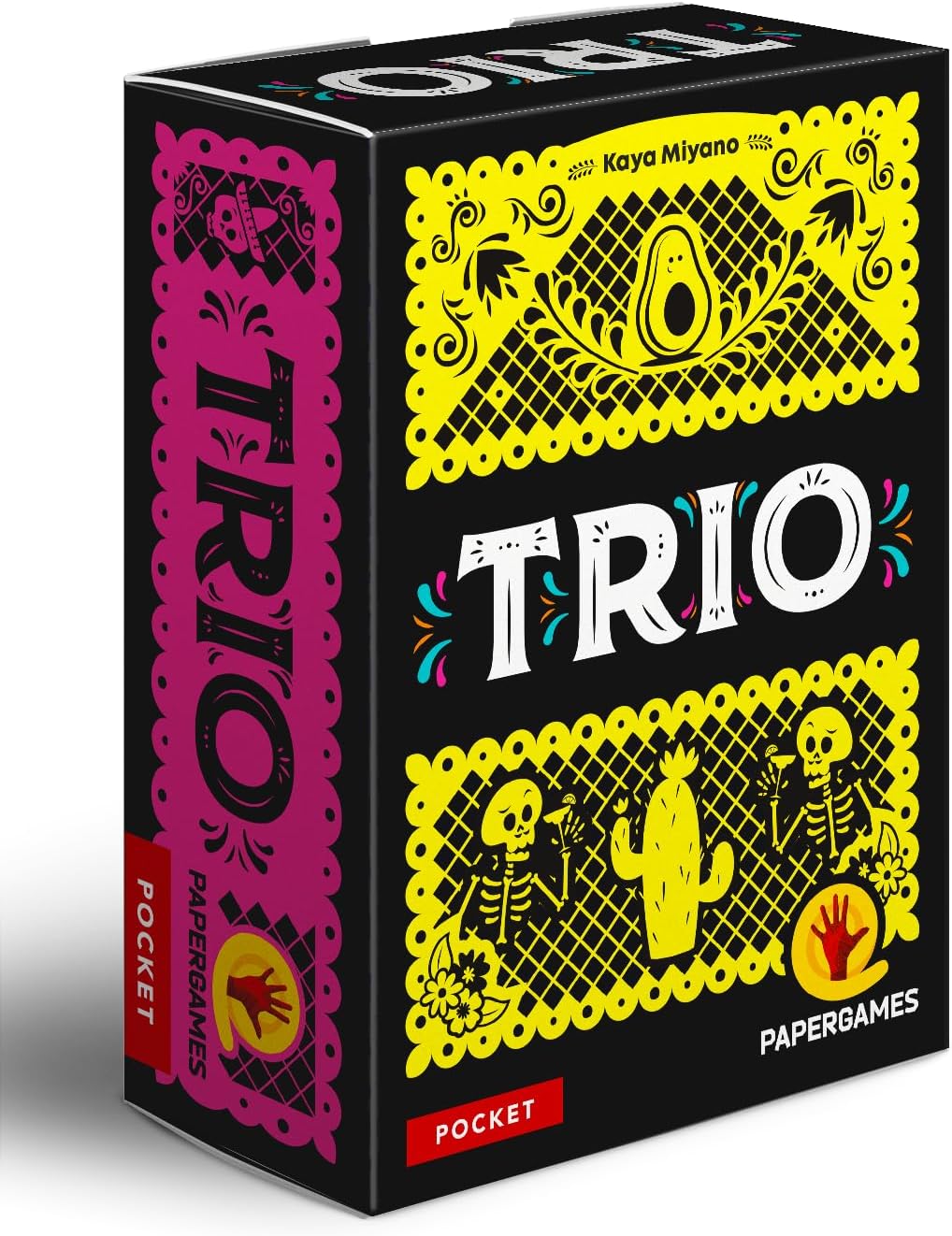 Trio PaperGames - Jogo de Festa para 3 a 6 Jogadores
