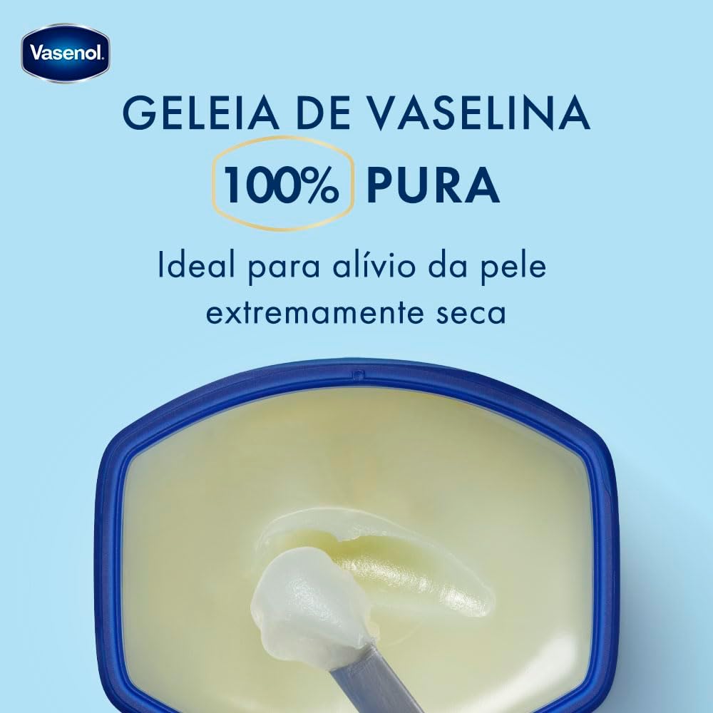 Vasenol Geleia de Vaselina 100% Pura - Unilever — foto 6