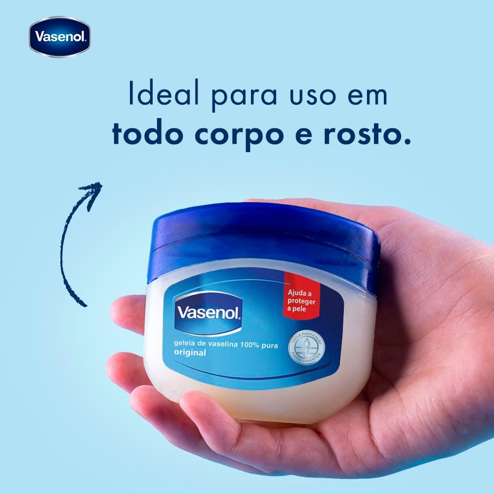 Vasenol Geleia de Vaselina 100% Pura - Unilever — foto 7