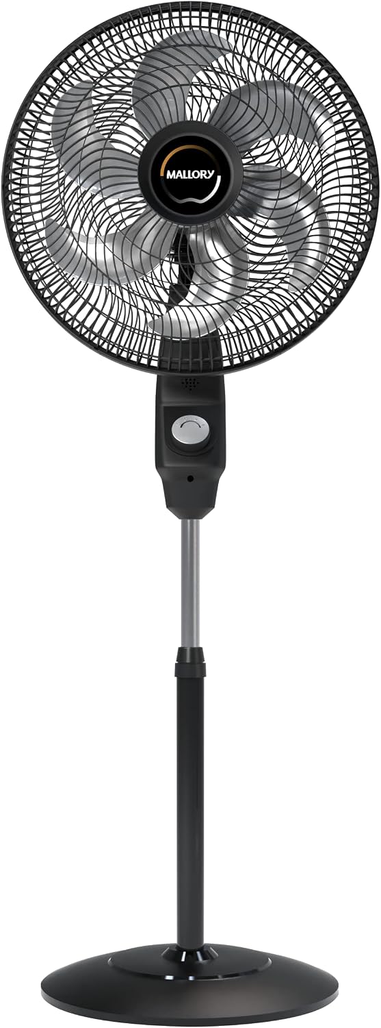 Ventilador de Coluna Mallory Éolo 126W Silencioso 6 Pás 220V