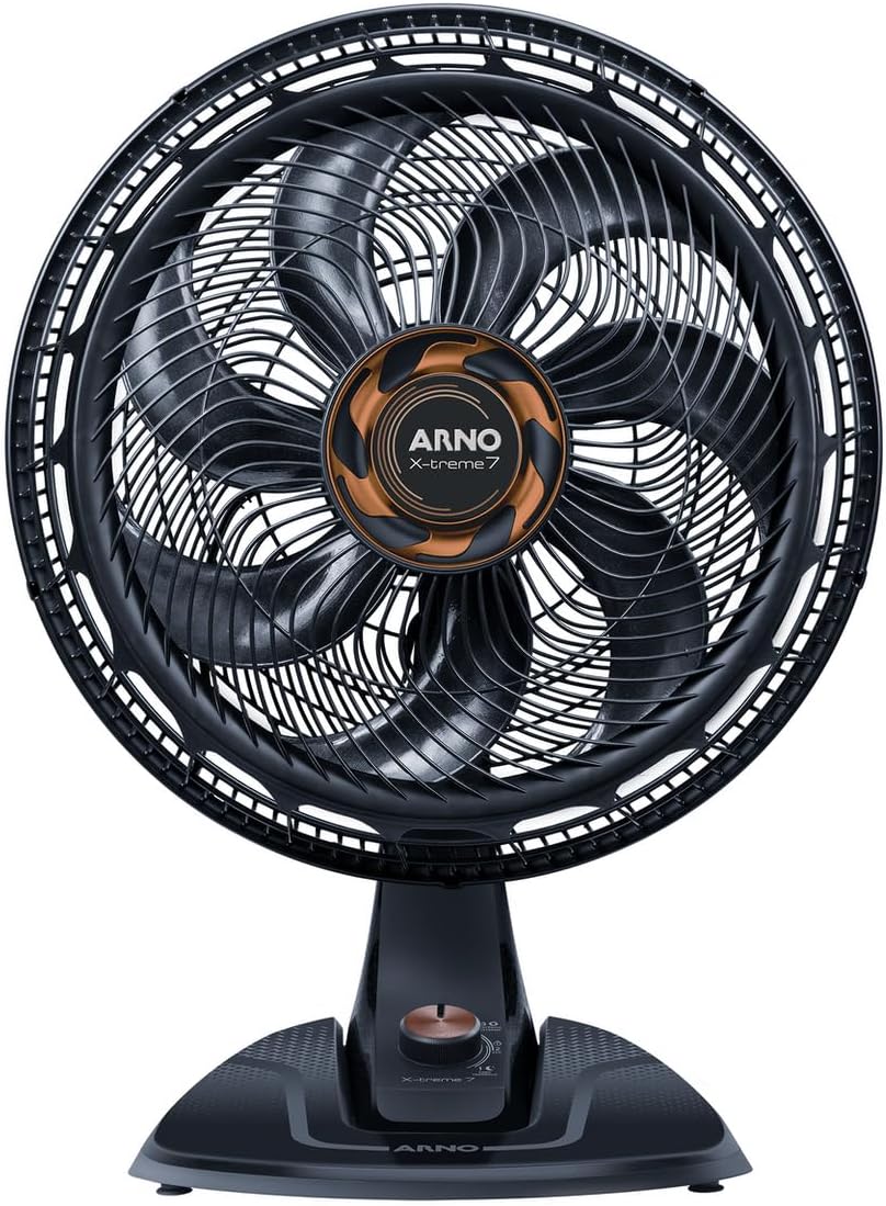 Ventilador de Mesa Arno X-TREME 7 Cinza 40cm 150W 3 Velocidades Oscilação 80º