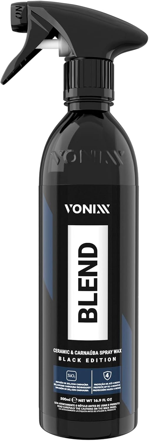 Vonix Blend Ceramic & Carnaúba Spray Wax Black Edition 500ml