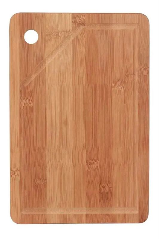 Jogo 3 Bandejas Bambu Lavabo Decorativa 28cm